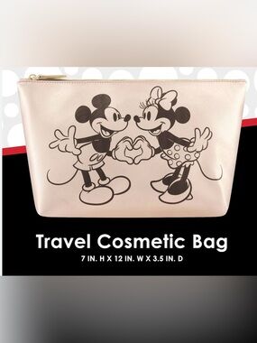 Disney Mickey and Minnie Cosmetics bag